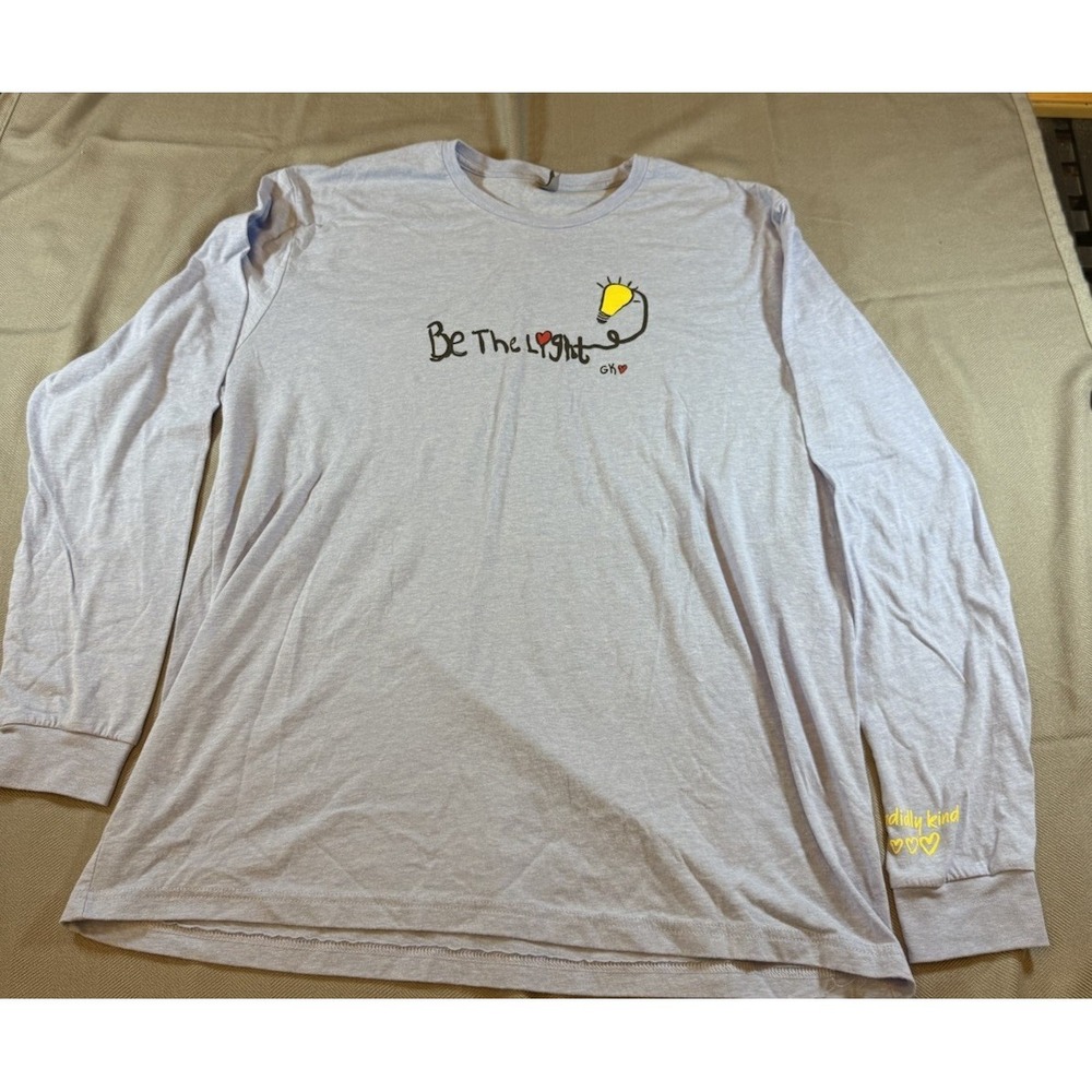 Next Level Long Sleeve "Be The Light" Woman's Size XL